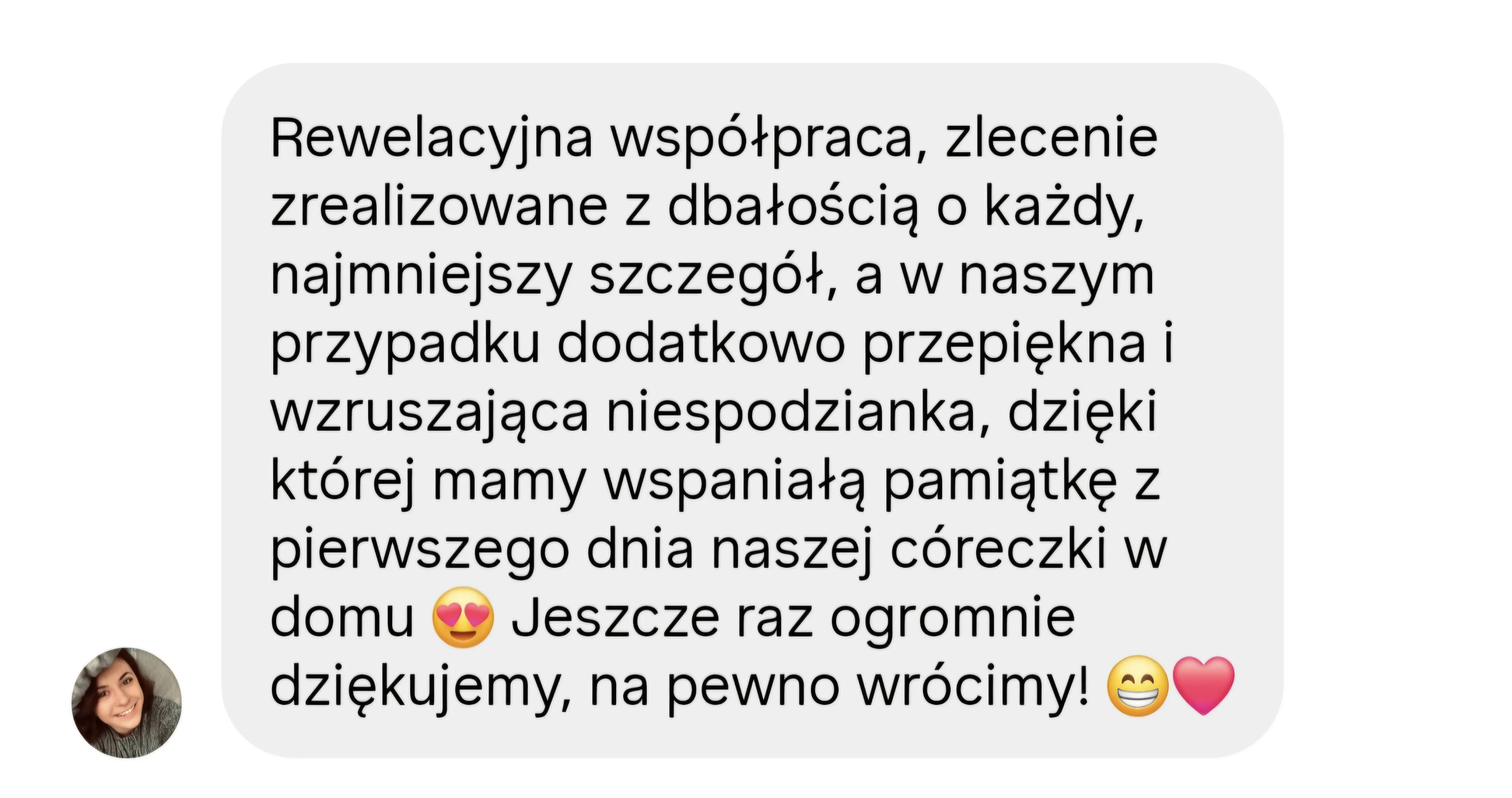 Pozytywna opinia klientki o Granda Event Planner – recenzja 2